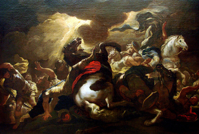 Luca Giordano: Pál apostol megtérése